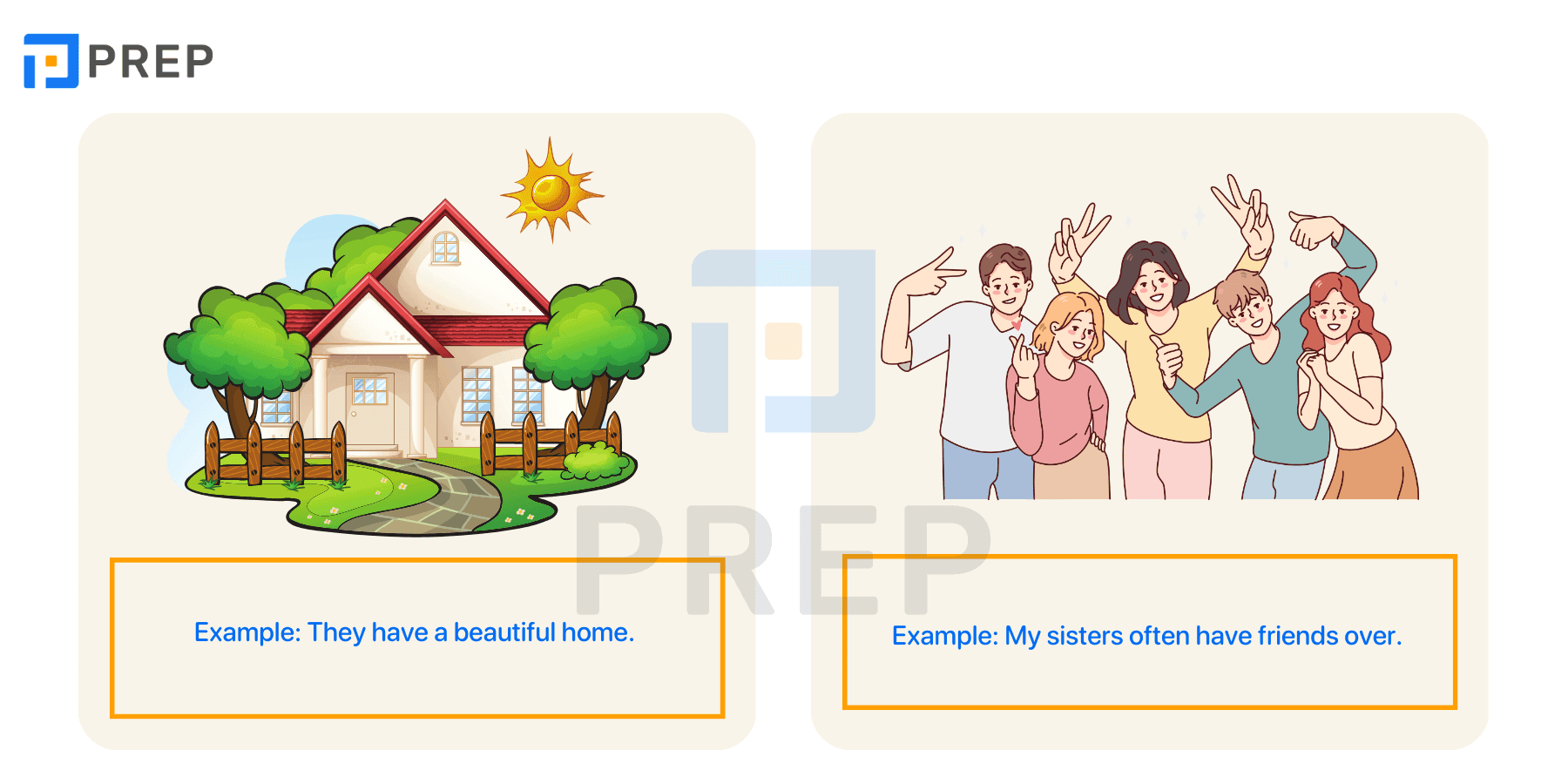 Usage of Have